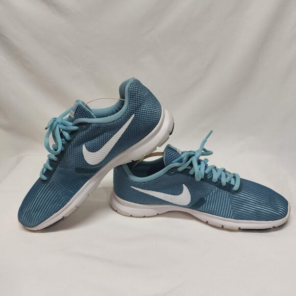 Nike Women's Flex Bijoux Blue Cross Training Running Athletic Shoes Size 7 - Picture 5 of 7